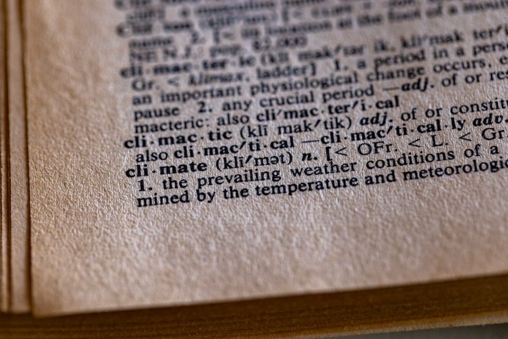 Photo Slang dictionary