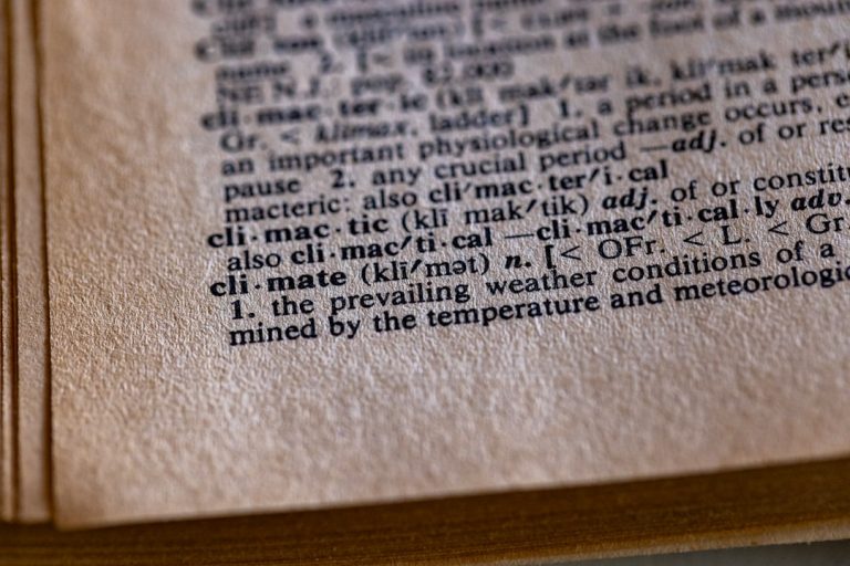 Photo Slang dictionary
